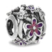 Mărgele Damă Pandora OPENWORK PURPLE DAISY Argintiu Mov - WALTI WALTI