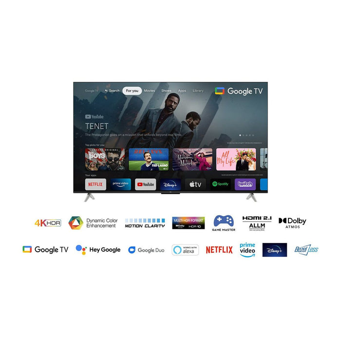 Smart TV TCL 65P638 4K Ultra HD 65" LED HDR HDR10 Dolby Vision - WALTI