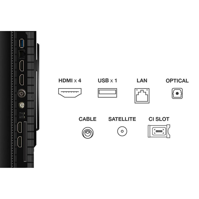 Smart TV TCL 75P8K 75" (191 cm) 4K Ultra HD LED HDR D-LED QLED - WALTI WALTI