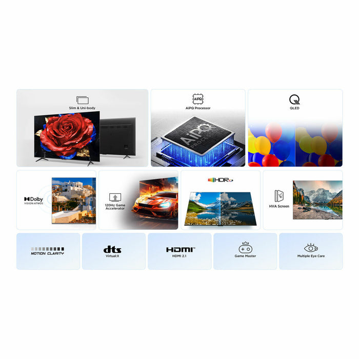 Smart TV TCL 75P7K 75" 4K Ultra HD HDR QLED - WALTI WALTI