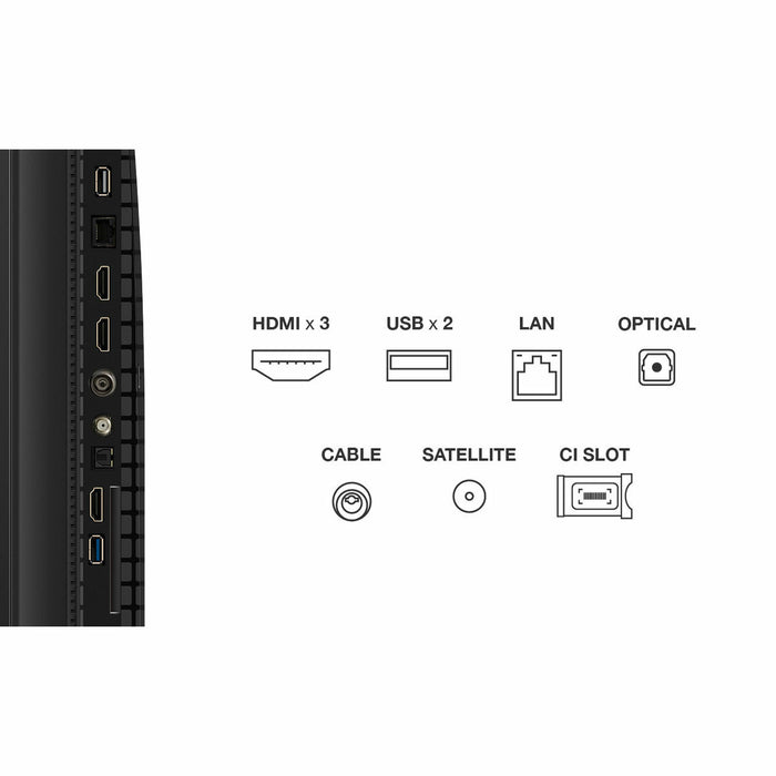 Smart TV TCL 55P7K 55"(140 cm)   4K Ultra HD HDR QLED - WALTI WALTI