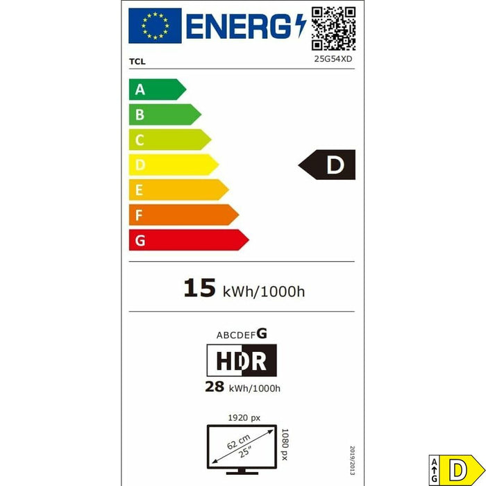 Monitor TCL 25G54 25" Full HD - WALTI WALTI