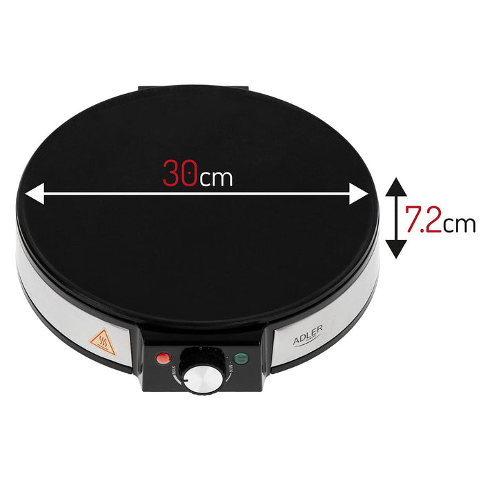 Aparat Clătite Adler AD 3058 Negru - WALTI WALTI