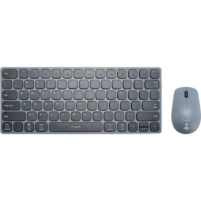 Kit tastatura si mouse Wireless MYRIA Echipei Nationale de Fotbal MY8542GYFRF, USB, negru WALTI