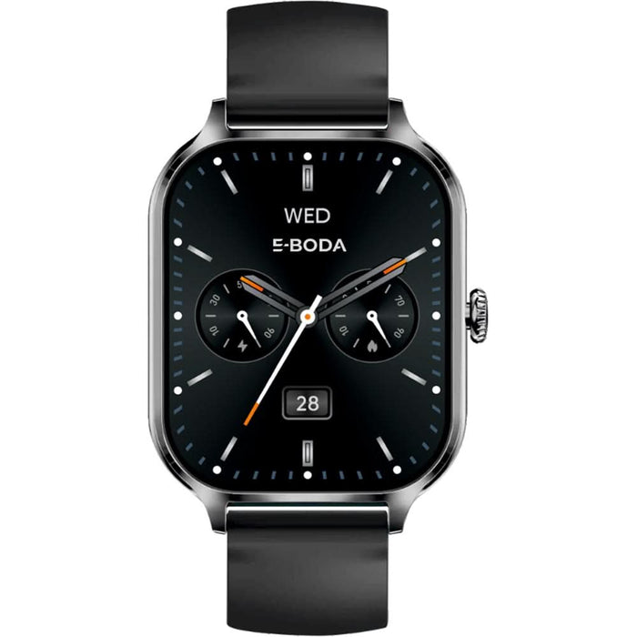 Smartwatch E-BODA Smart Time 160, Android/iOS, negru WALTI