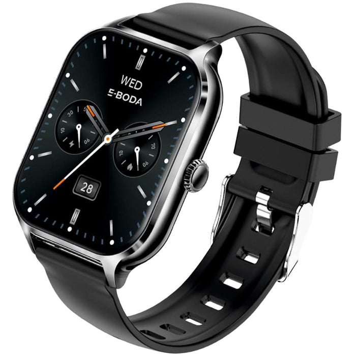 Smartwatch E-BODA Smart Time 160, Android/iOS, negru WALTI