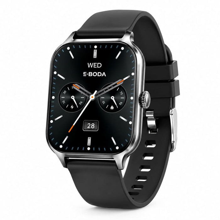 Smartwatch E-BODA Smart Time 160, Android/iOS, negru WALTI