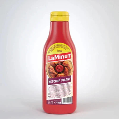 La Minut Ketchup Picant 480 g - WALTI WALTI