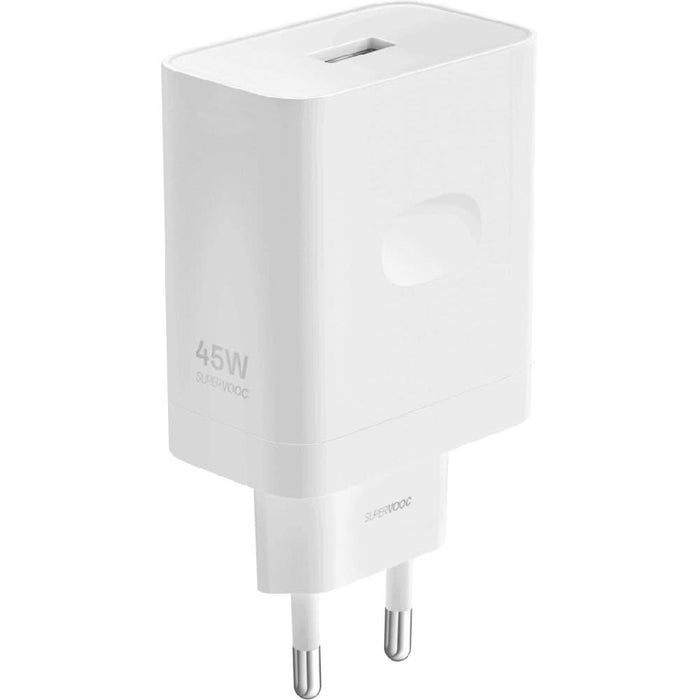 Incarcator retea OPPO Supervooc, USB-A, 45W, alb WALTI