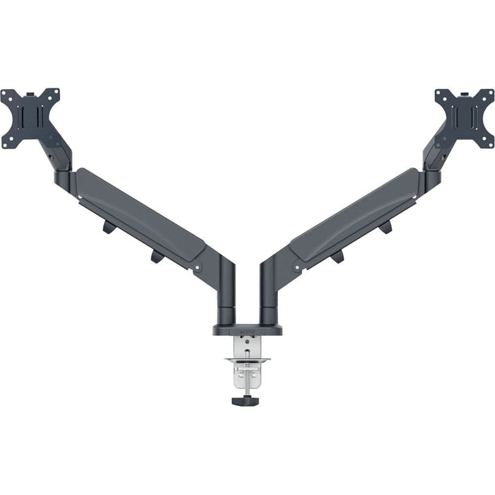 Suport monitor birou LEITZ Ergo Space Saving Dual, Reglabil, 17-32", 9Kg WALTI