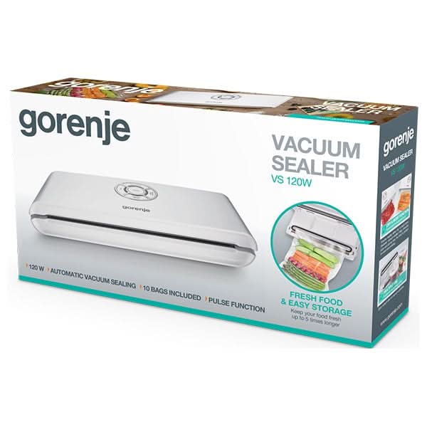 Aparat de vidat GORENJE VS120W, 120W, alb WALTI