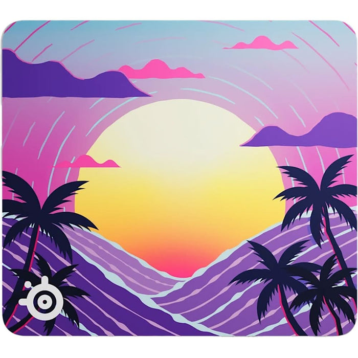 Mouse Pad Gaming STEELSERIES QcK Large, Neon Sunset - WALTI WALTI