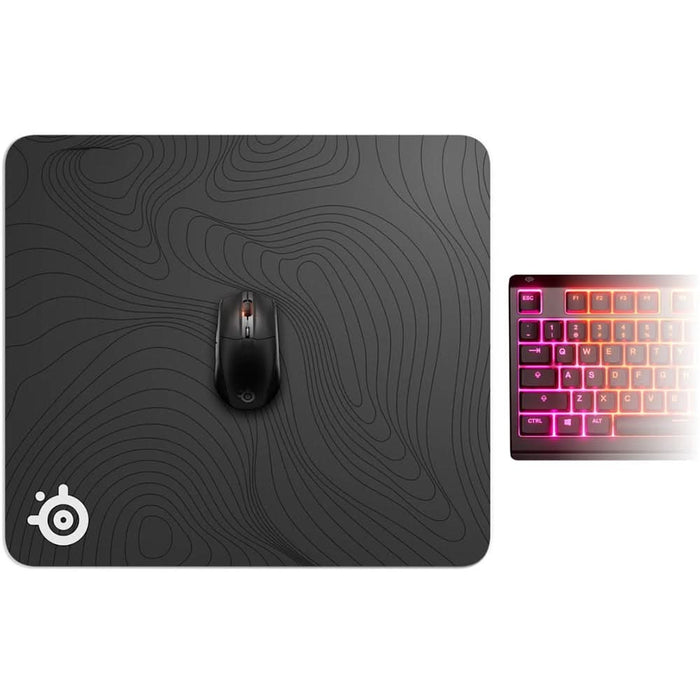 Mouse Pad Gaming STEELSERIES QcK Large, Topographic WALTI
