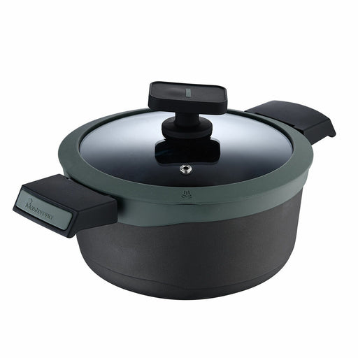 Caserolă Cu Capac Masterpro GASTRO REECO MP Negru - WALTI WALTI