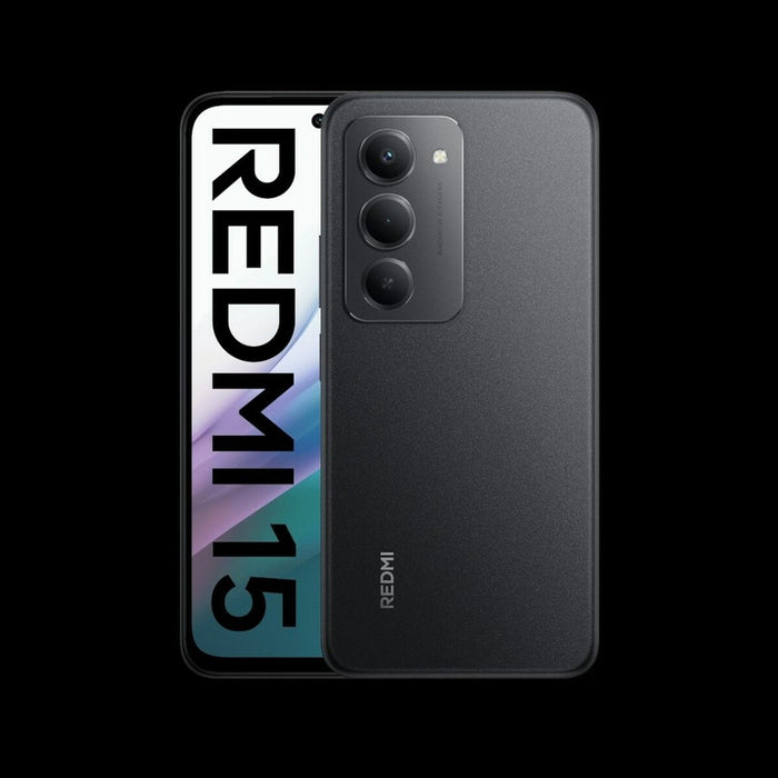 Smartphone Xiaomi Redmi 15 128 GB 6,9" QUALCOMM SNAPDRAGON 685 6 GB RAM Negru Midnight black - WALTI WALTI