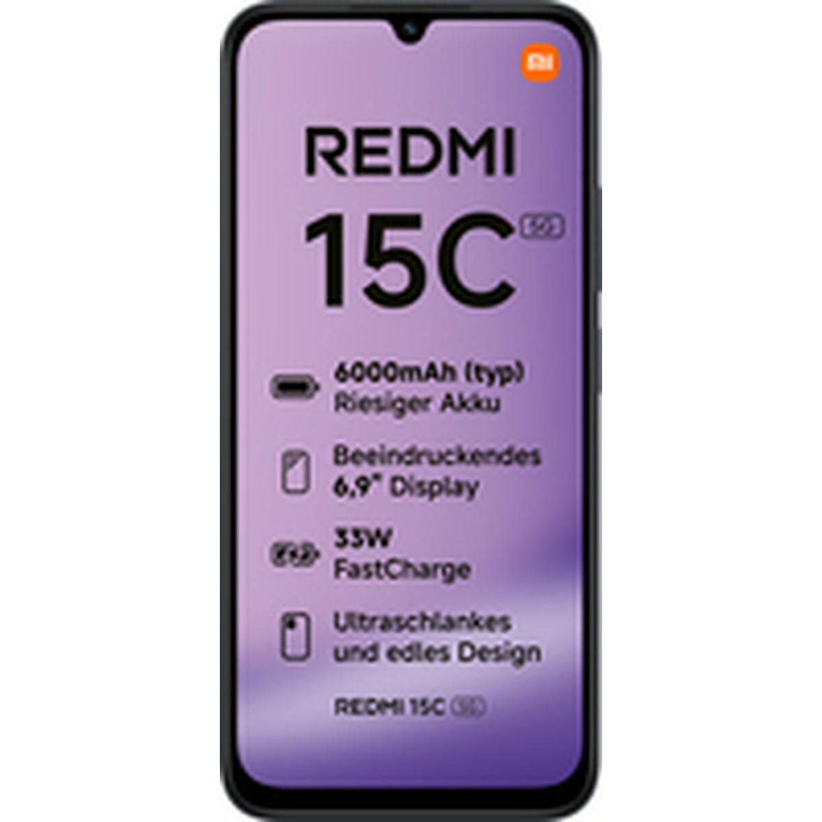 Smartphone Xiaomi Redmi 15C 6,9