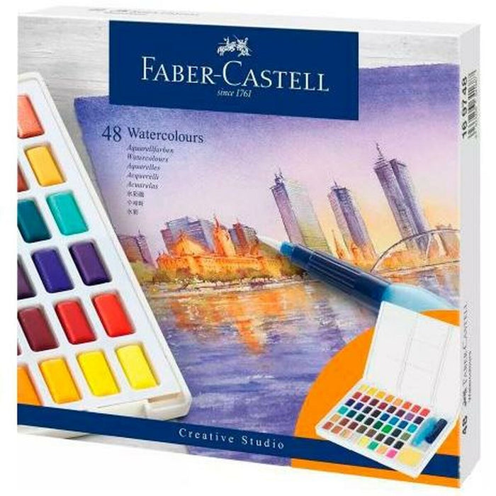 Set de vopsele acuarele Faber-Castell Creative Studio (8 Unități) - WALTI WALTI