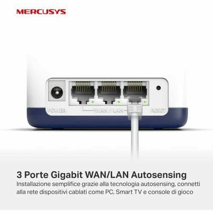 Punct de Acces Mercusys Halo H50G(3-pack) 1300 Mbps Mesh - WALTI WALTI