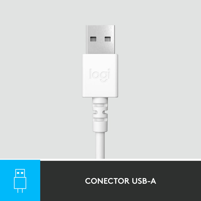 Căști Logitech H390 Alb - WALTI WALTI