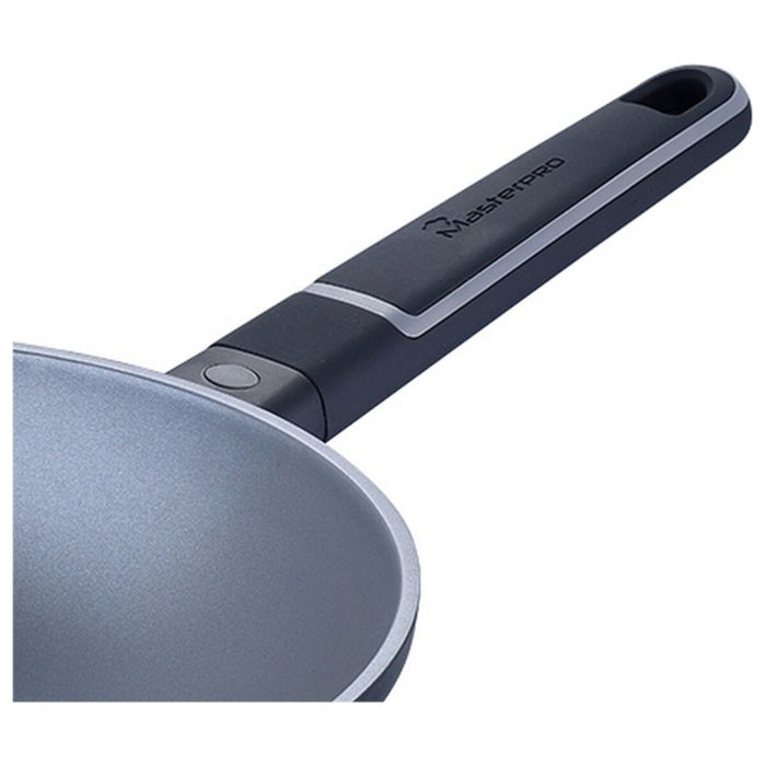 Tigaie Wok Masterpro Indigo Negru Aluminiu (Ø 28 cm) - WALTI WALTI