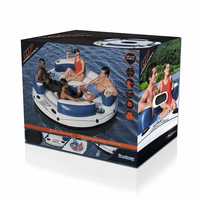 Insulă plutitoare Hydro-Force, 239x63,5 cm - WALTI WALTI