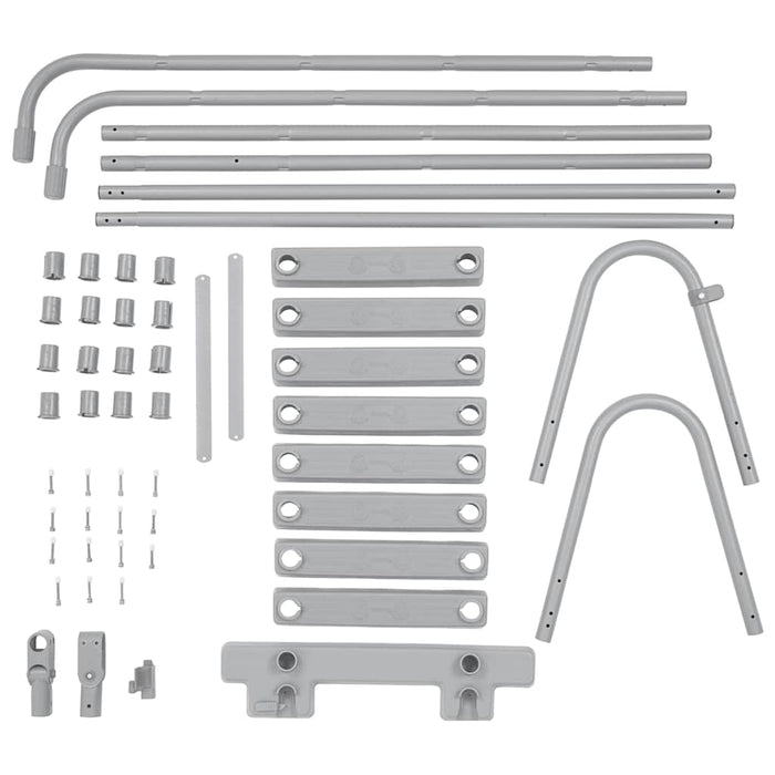 Scară de siguranță piscină cu 4 trepte Flowclear, 122 cm - WALTI WALTI