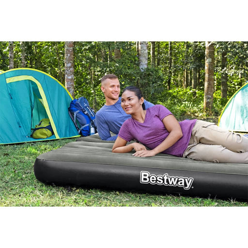 Bestway Saltea gonflabilă 3 în 1, negru și gri, 188x99x25 cm - WALTI WALTI