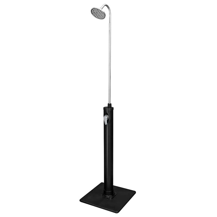 Duș de exterior Solar Flow, negru, 8 L - WALTI WALTI