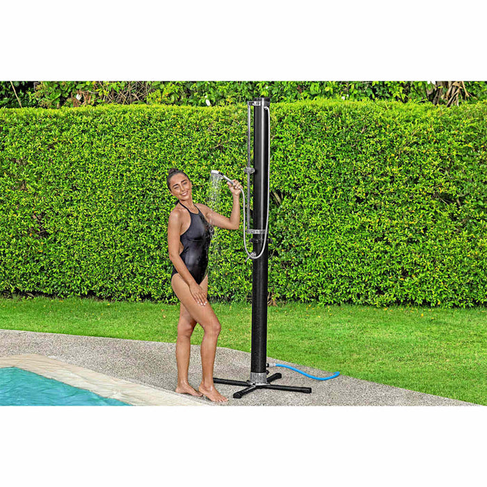 Duș de exterior Solar Flow, negru, 20 L - WALTI WALTI