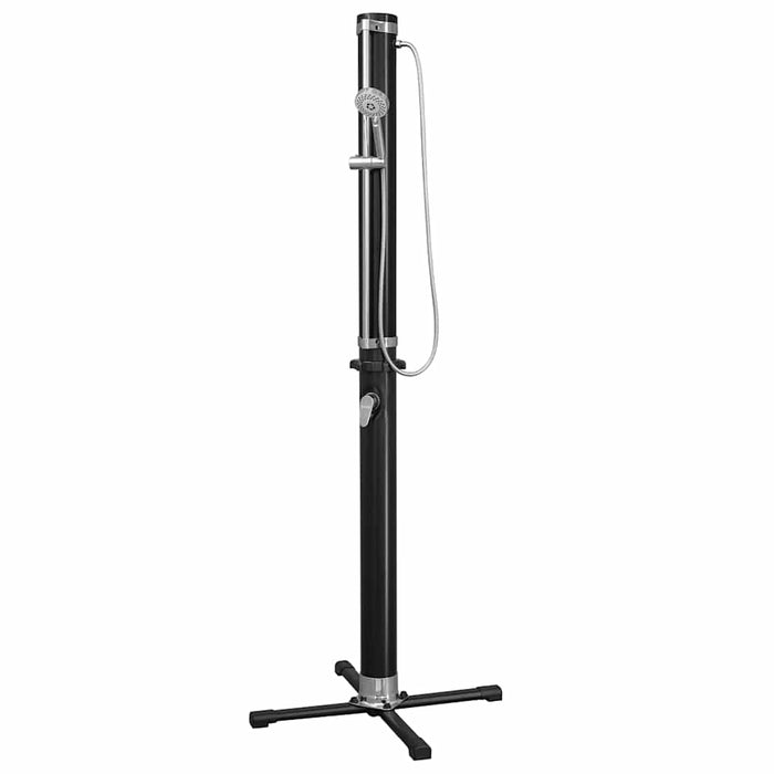Duș de exterior Solar Flow, negru, 20 L - WALTI WALTI