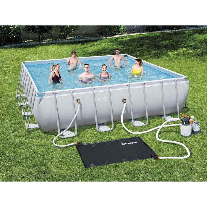 Cearșaf pentru încălzirea solară a piscinei Negru 110 x 171 cm - WALTI WALTI