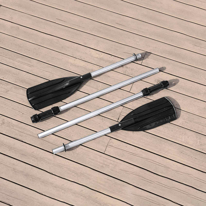 Barcă gonflabilă Gri și alb 3,64 x 1,66 m PVC - WALTI WALTI