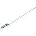 Aspirator pentru piscină cu benzi LED Gri 610 cm ABS și Oțel - WALTI WALTI