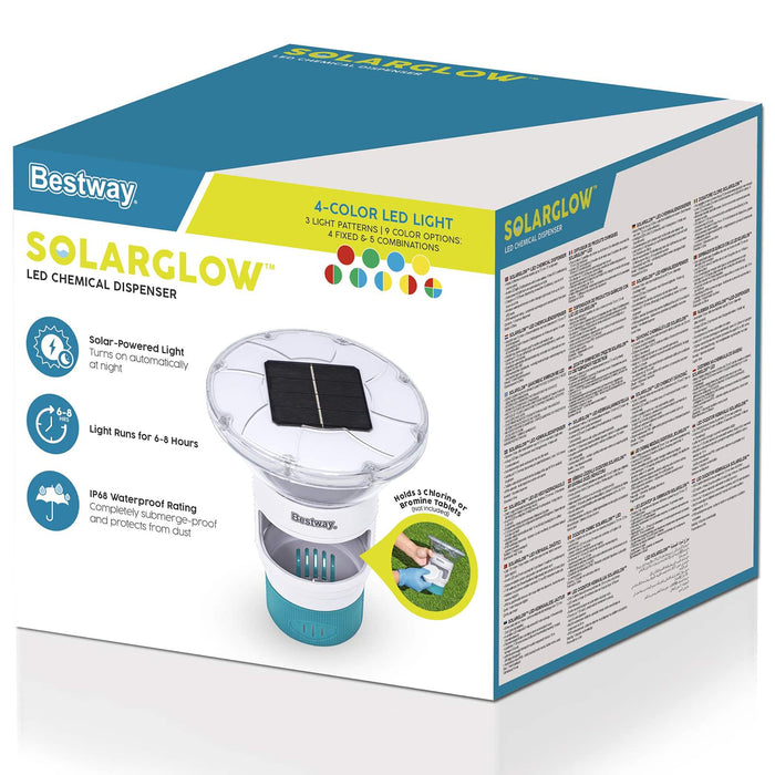 Lumină solară plutitoare cu benzi LED Alb Ø 7,6 cm PC și ABS - WALTI WALTI