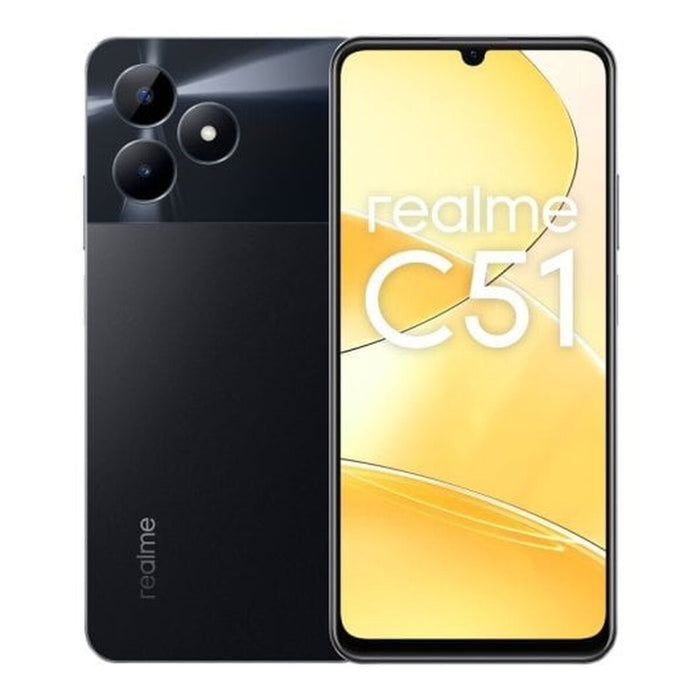 Smartphone Realme C51 6,7" Octa Core 6 GB RAM 256 GB Negru - WALTI WALTI