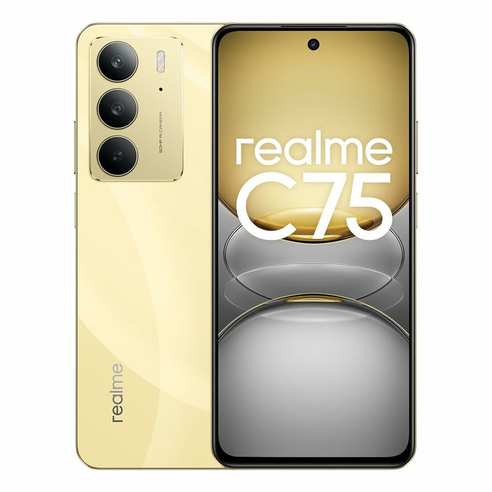 Smartphone Realme C75 8-128 GD Octa Core 8 GB RAM 128 GB Aur 6,72" - WALTI WALTI