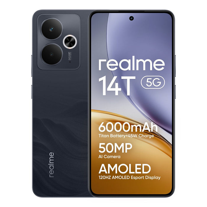 Smartphone Realme 14T 5G 8-256 BK V2 6,67" 8 GB RAM 256 GB Negru - WALTI WALTI