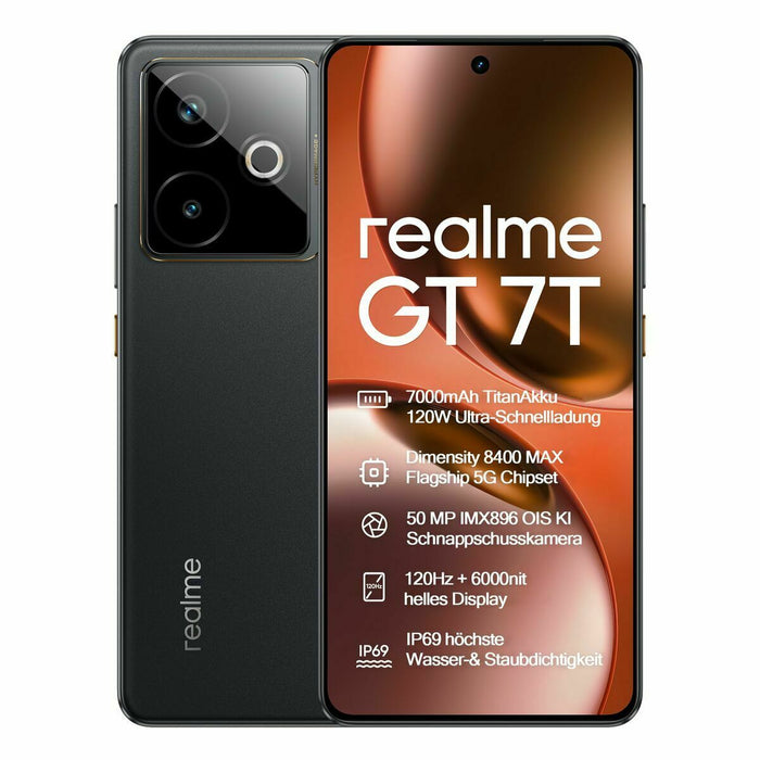 Smartphone Realme 6,8" Octa Core 12 GB RAM 256 GB Negru - WALTI WALTI