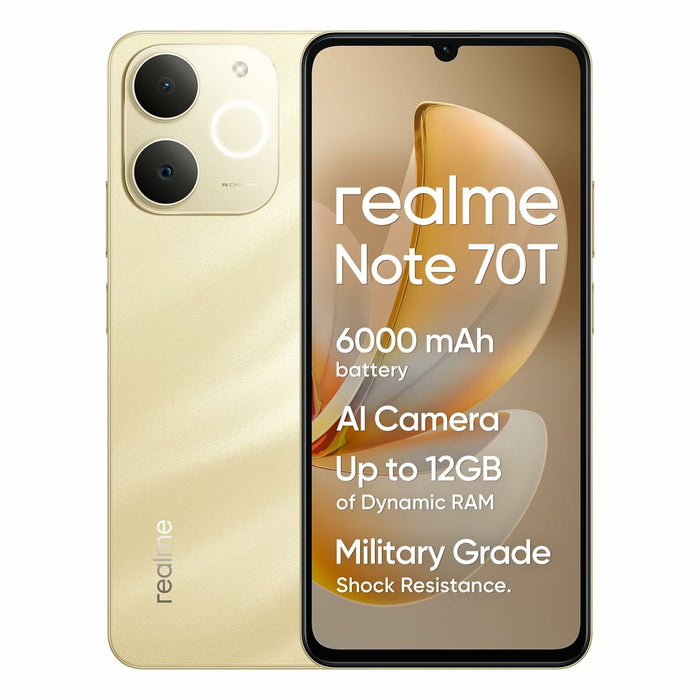Smartphone Realme RMX5313 6,74" Octa Core 4 GB RAM 64 GB Aur - WALTI WALTI