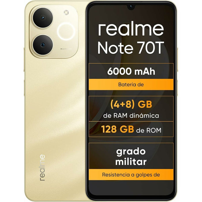 Smartphone Realme NOTE 70T 6,74" Unisoc 4 GB RAM 128 GB Auriu* - WALTI WALTI