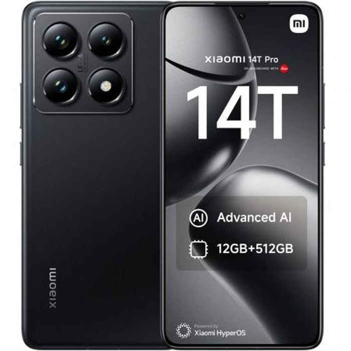 Smartphone Xiaomi 14T Pro 5G 6,67" 12 GB RAM 512 GB Negru - WALTI WALTI