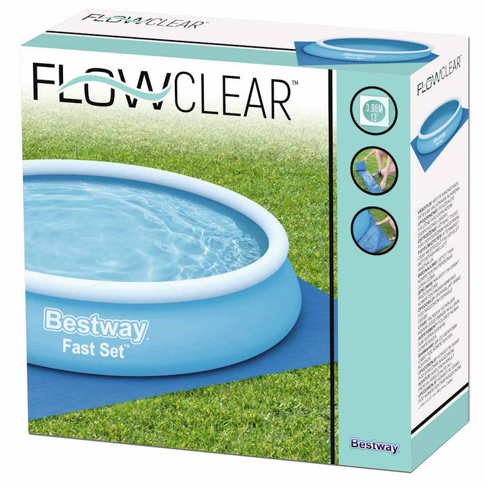 Bestway Pânză de sol pentru piscină Flowclear, 396 x 396 cm WALTI