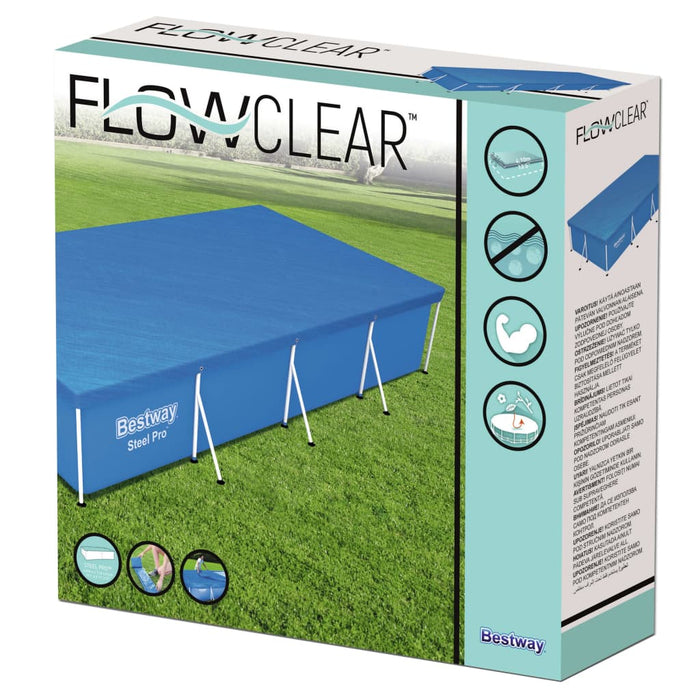 Bestway Prelată de piscină Flowclear, 400 x 211 cm WALTI