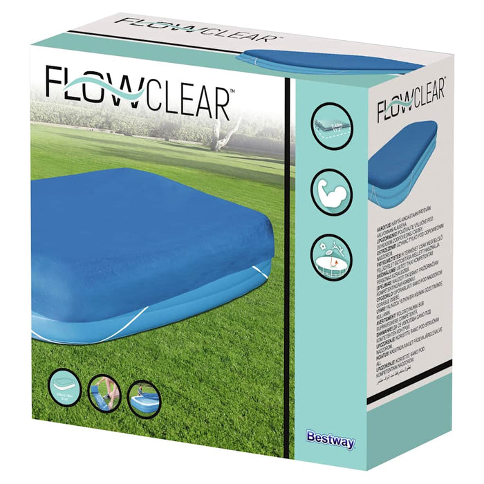 Bestway Prelată de piscină Flowclear, 305x183x56 cm WALTI