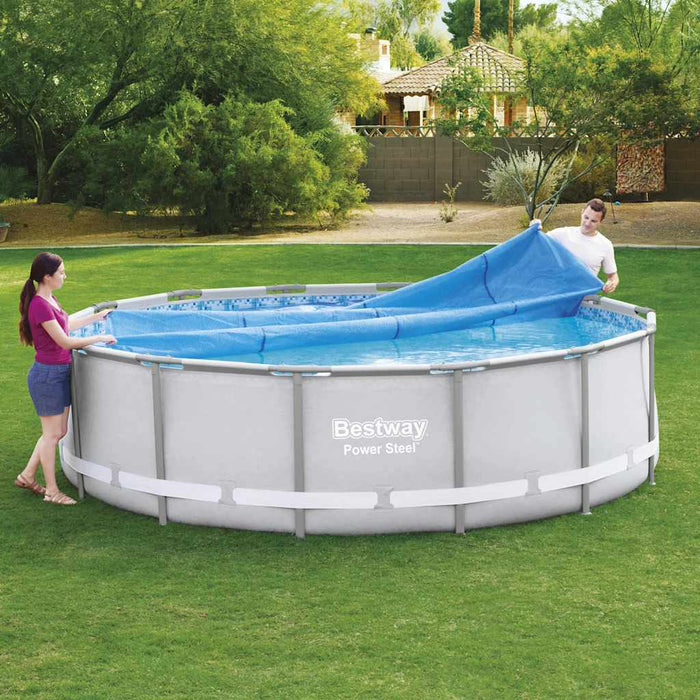 Bestway Prelată solară de piscină Flowclear, 427 cm WALTI