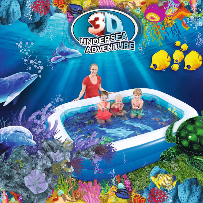 Piscină gonflabilă Undersea Adventure, 54177 - WALTI WALTI