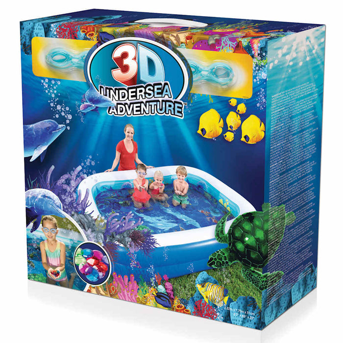 Piscină gonflabilă Undersea Adventure, 54177 - WALTI WALTI