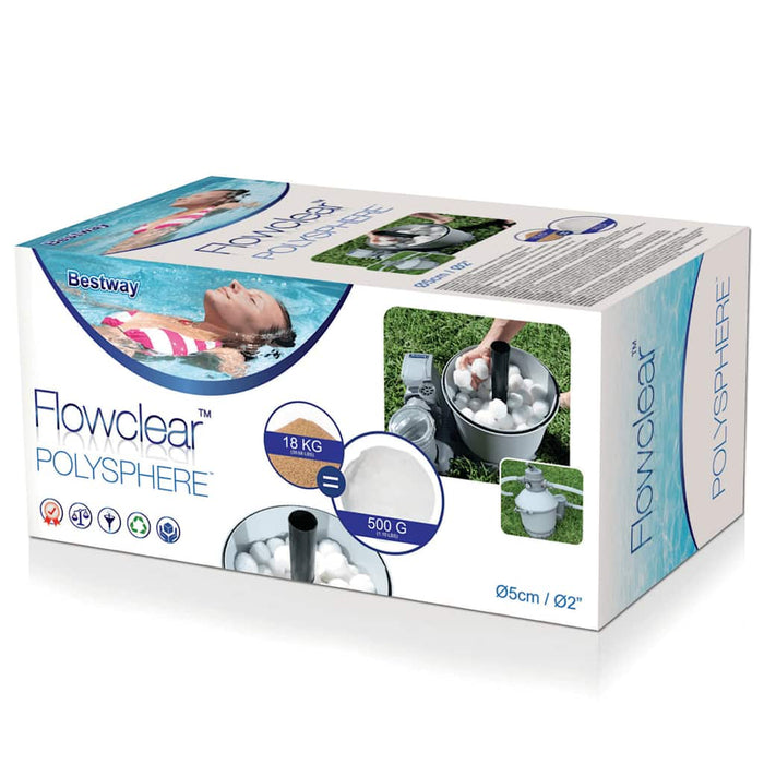 Bile de filtrare polisferice Flowclear, 500 g, 58475 - WALTI WALTI