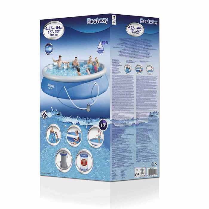 Set piscină Fast Set, 457 x 84 cm, 57313 - WALTI WALTI