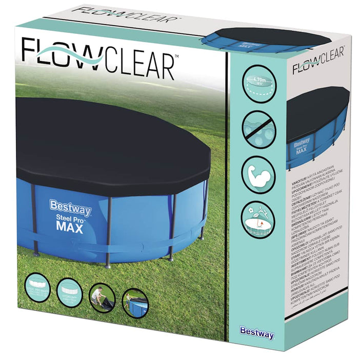 Bestway Prelată de piscină Flowclear, 457 cm WALTI